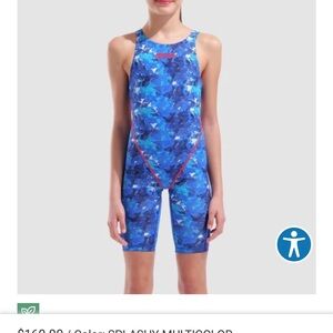 Arena POWERSKIN ST NEXT SPLASHY MULTICOLOR LIMITED EDITION OPEN BACK JR size 24